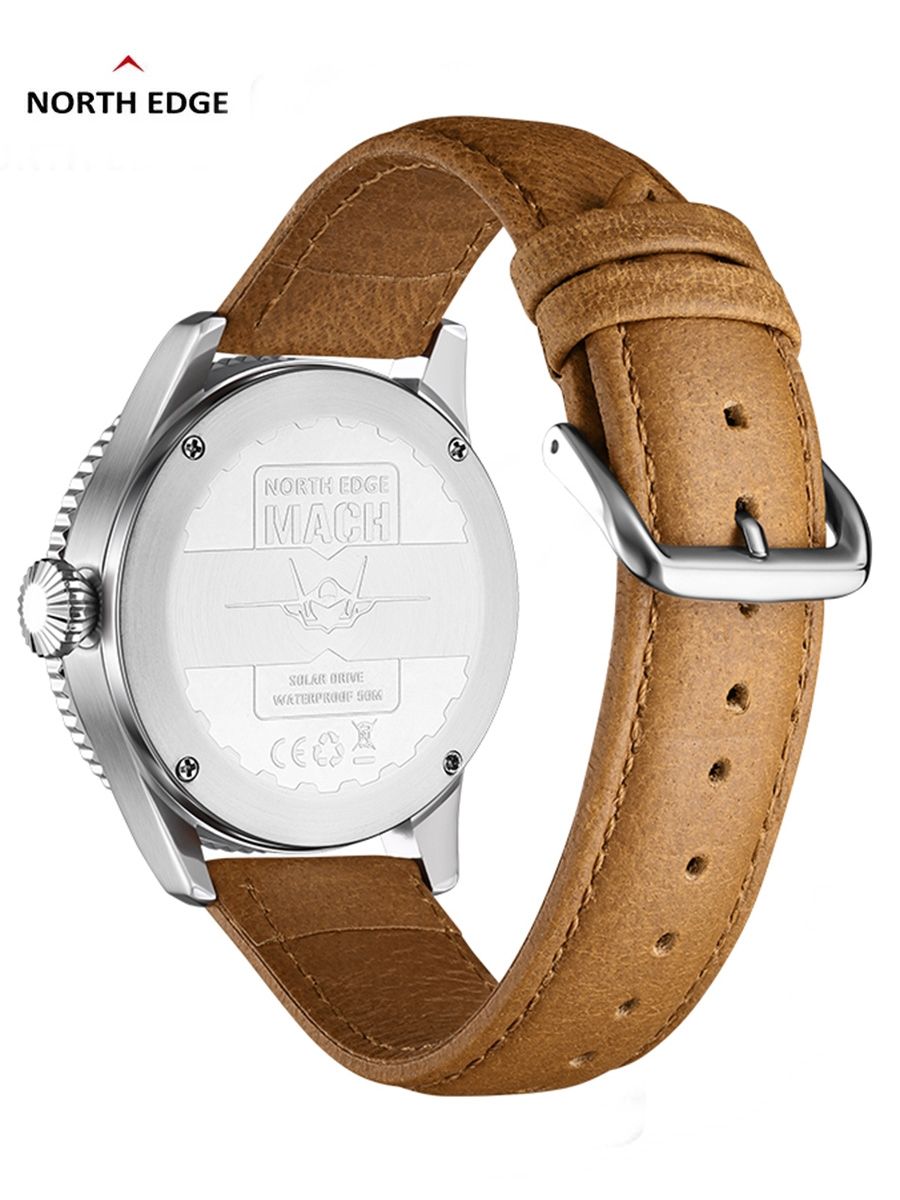 NORTH EDGE 2024 MACH Solar Pow - Solar Powered Watch ulasan dan harga