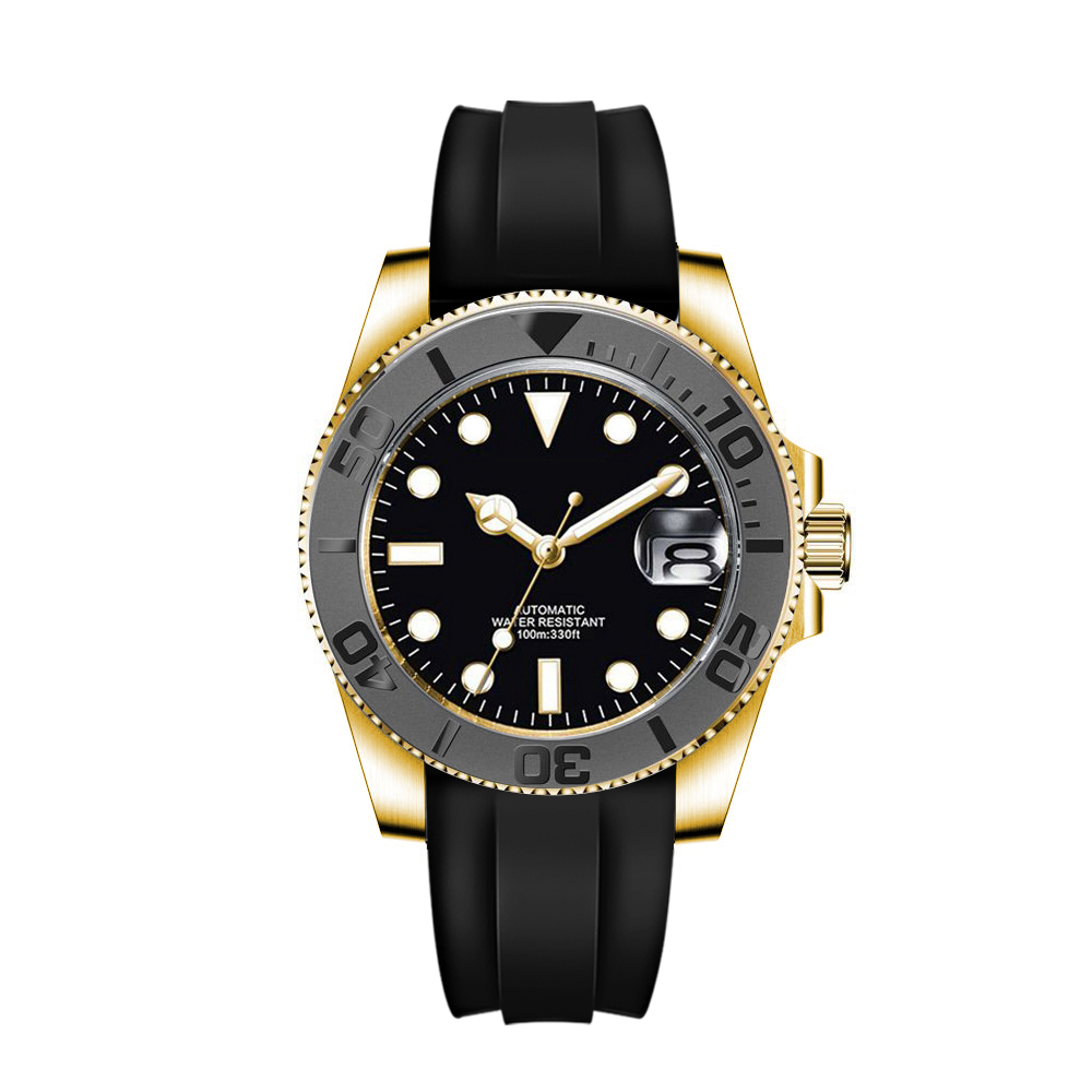 Custom logo 40mLuxury NH35/ Mi - Luxury Ceramic Watch ulasan dan harga