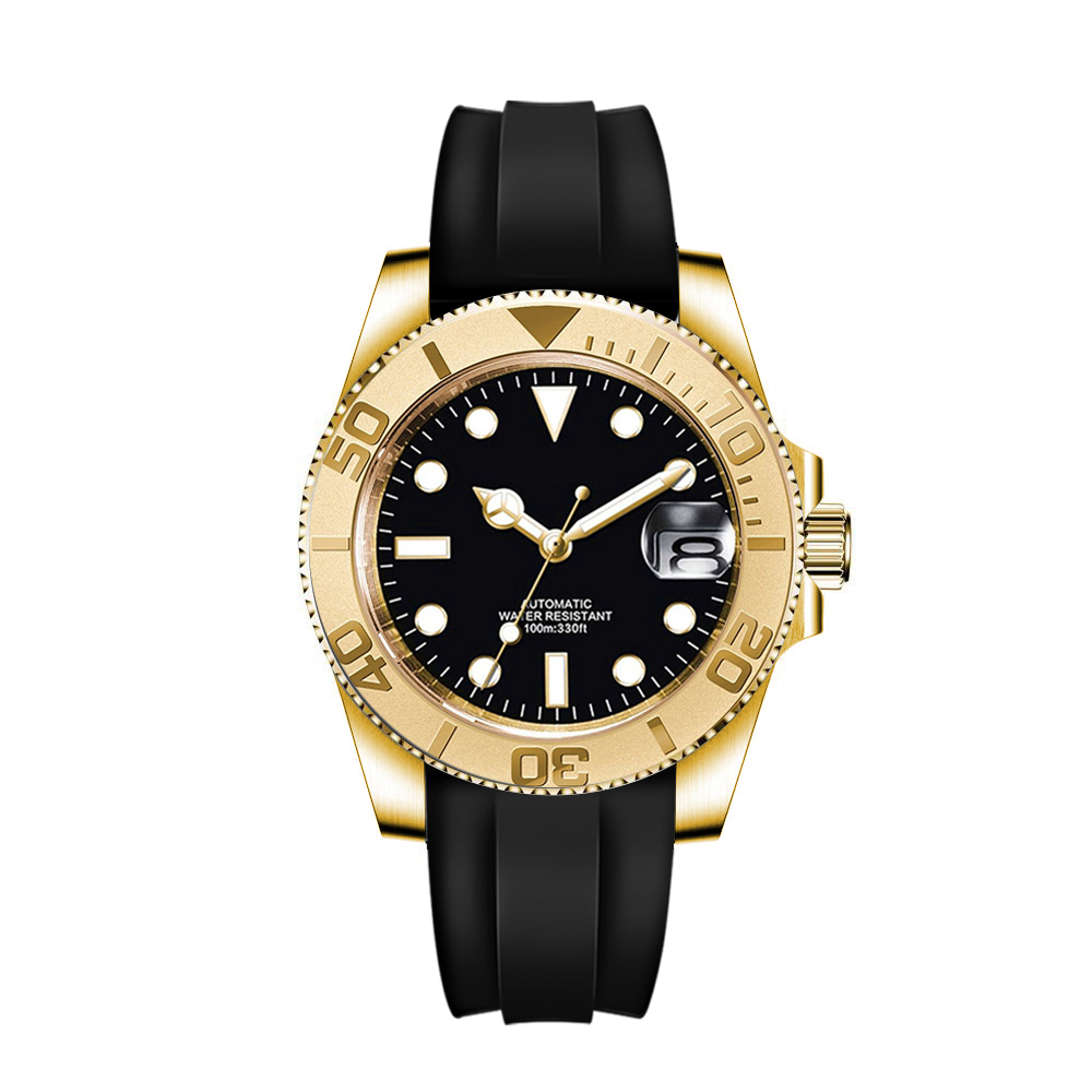 Custom logo 40mLuxury NH35/ Mi - Luxury Ceramic Watch ulasan dan harga