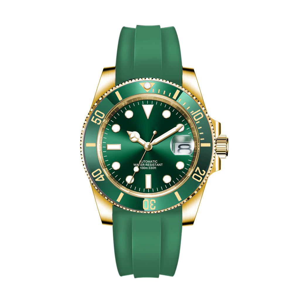 Custom logo 40mLuxury NH35/ Mi - Luxury Ceramic Watch ulasan dan harga