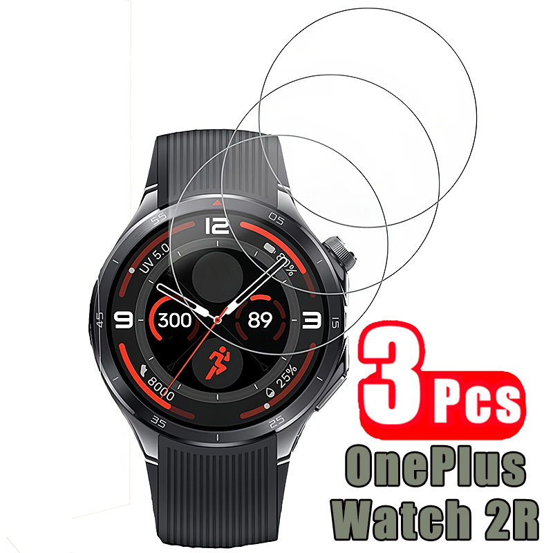 3PCS 9H Tempered Glass Screen  - Smartwatch Oneplus Watches ulasan dan harga