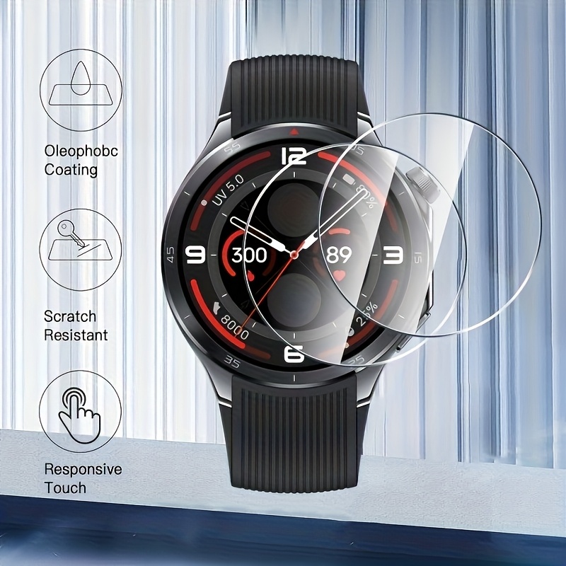 3PCS 9H Tempered Glass Screen  - Smartwatch Oneplus Watches ulasan dan harga