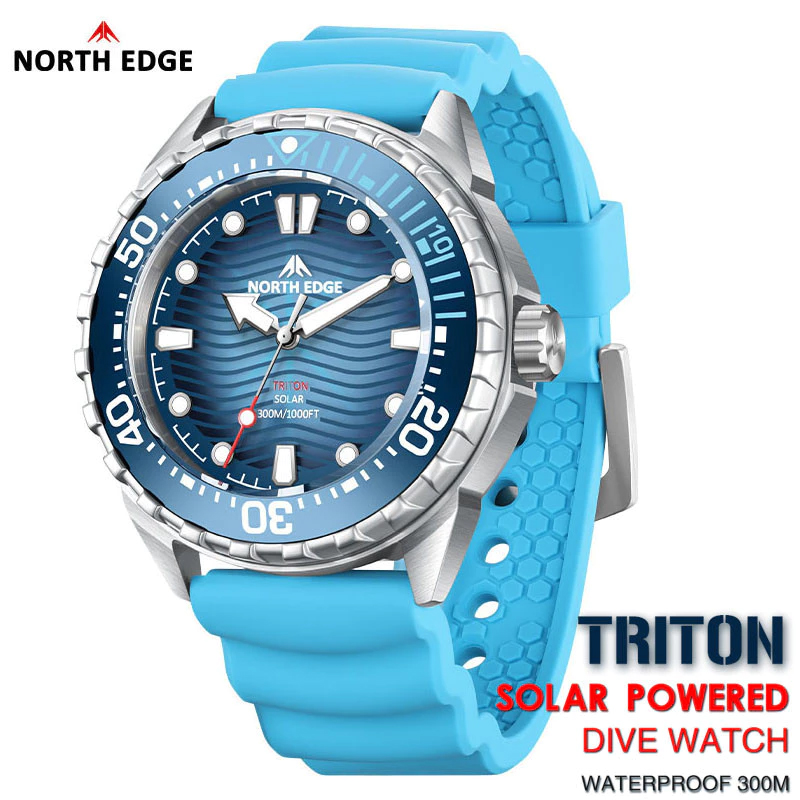 TRITON-Ti New Solar Powered Di - Solar Powered Watch ulasan dan harga