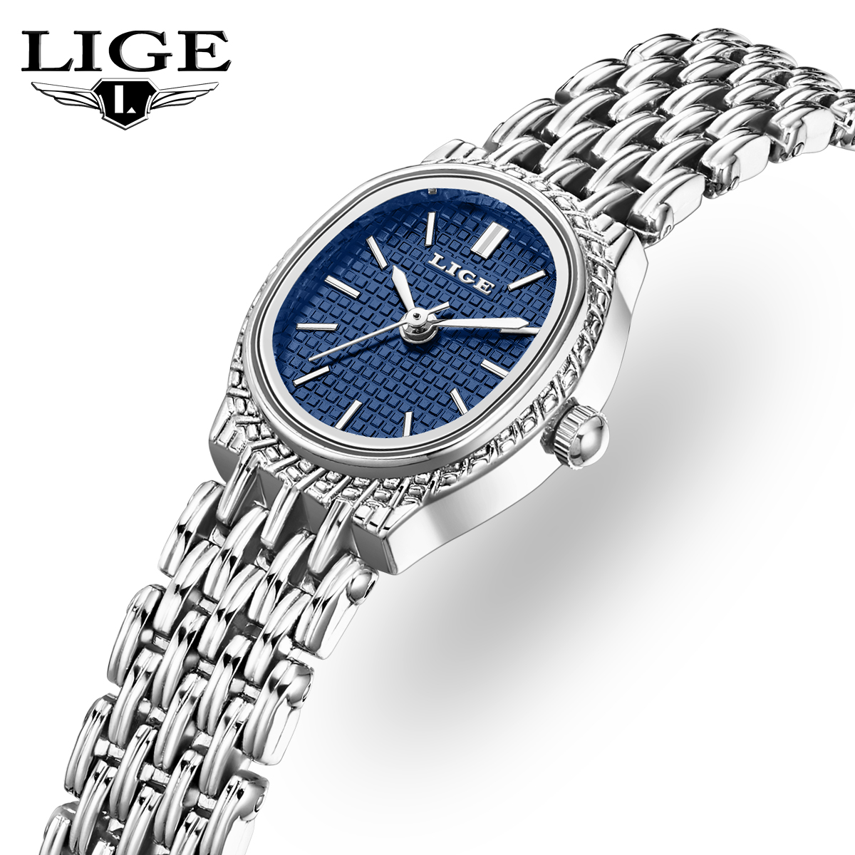 LIGE Fashion Elegant Quartz Wo - Ladies Fashion Watch ulasan dan harga